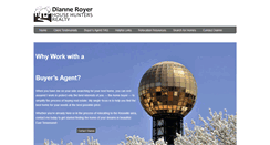 Desktop Screenshot of dianneroyer.com